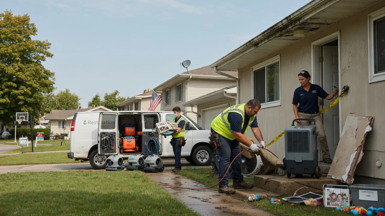 Water Damage Restoration in Linn, KS near me